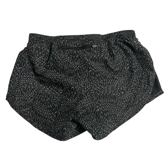 Nike Womens Athletic Shorts Small Black Print Tempo Dri Fit Lined Running Gym - Picture 2 of 12